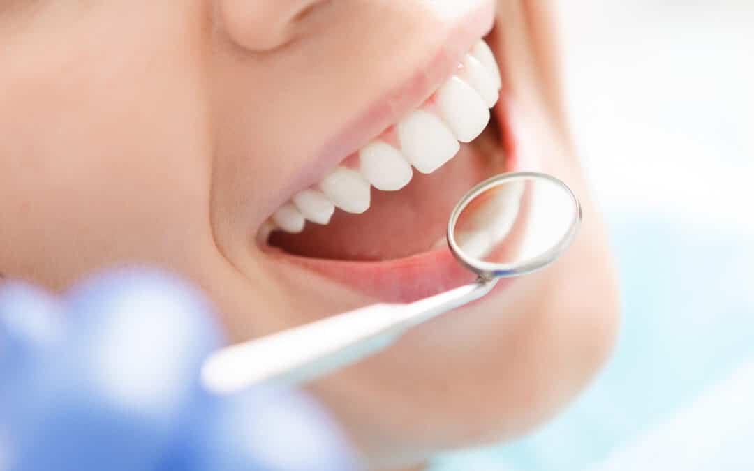 Woman recieves fuoride treatment in Maine